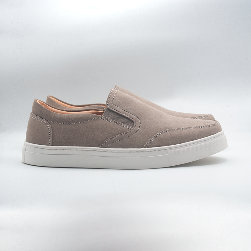 Monaco Ease Suede Leather Sneaker | Gray | MZS-1G
