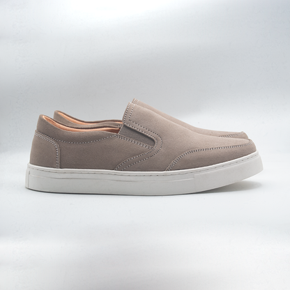 Monaco Ease Suede Leather Sneaker | Gray | MZS-1G