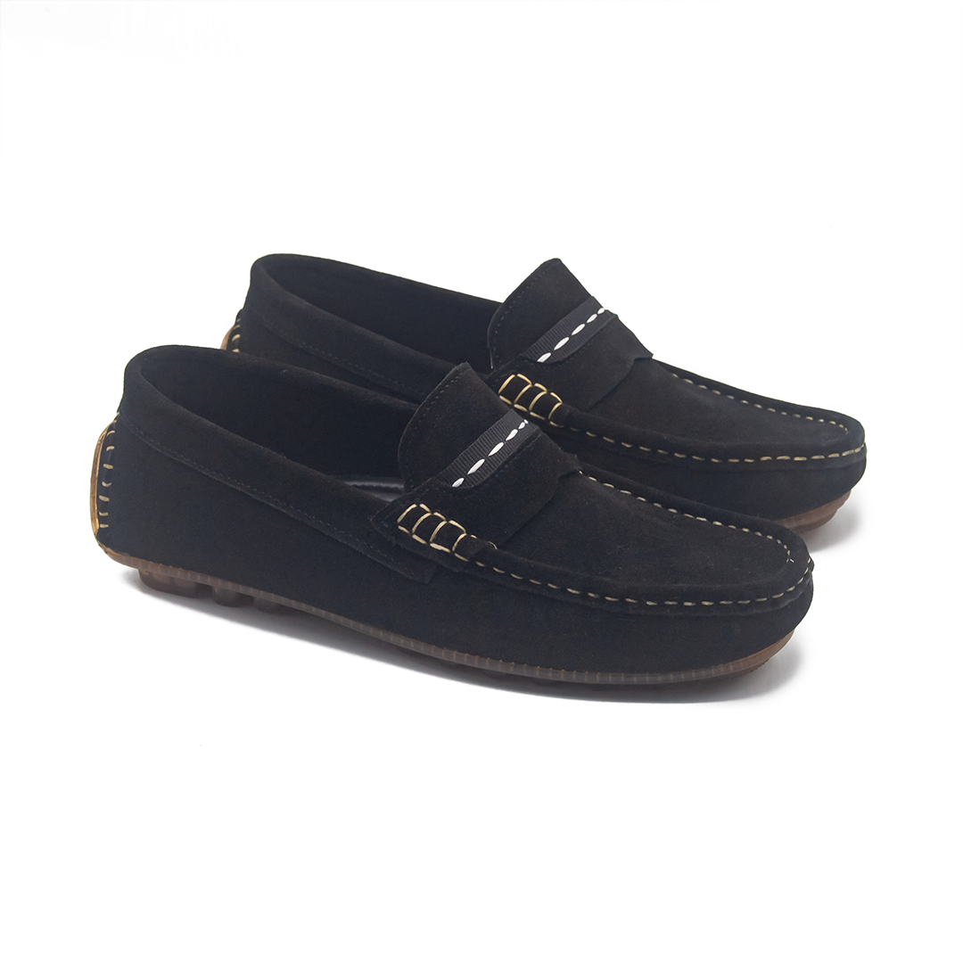 Urban Drive | Men's Driving Loafer| Black | MZL-01B